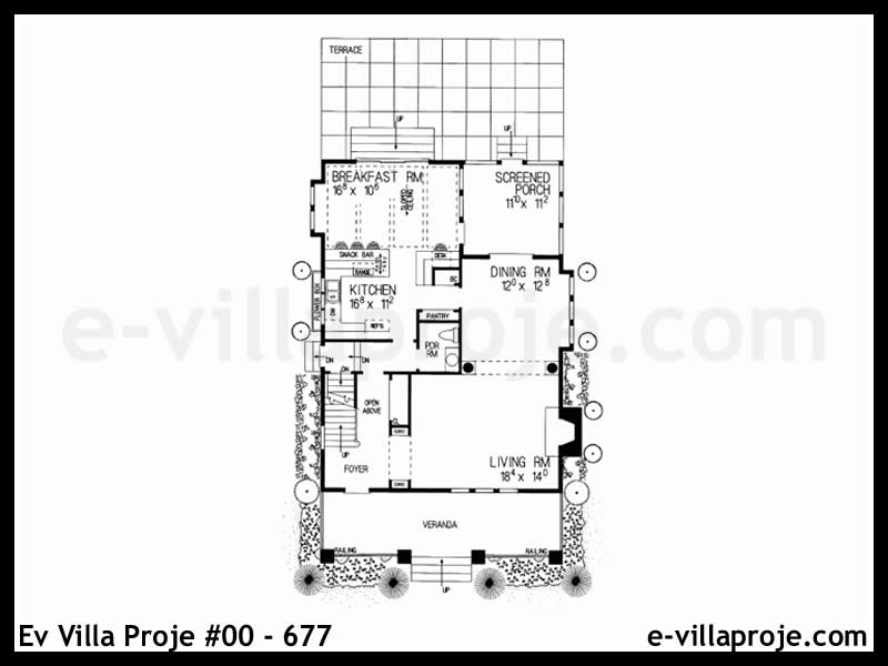 Ev Villa Proje #00 – 677 Ev Villa Projesi Model Detayları