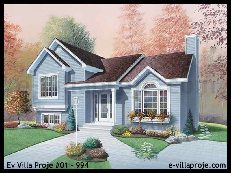 Ev Villa Proje #01 – 994 Ev Villa Projesi Model Detayları