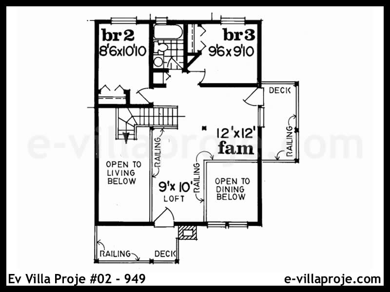 Ev Villa Proje #02 – 949 Ev Villa Projesi Model Detayları