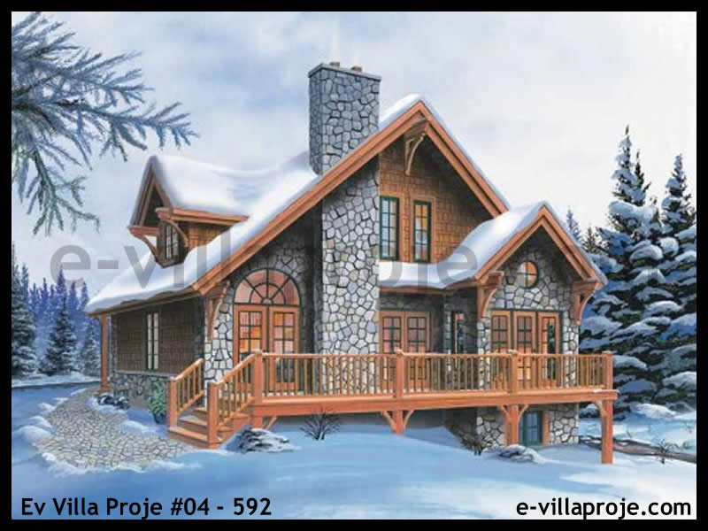 Ev Villa Proje #04 – 592 Ev Villa Projesi Model Detayları