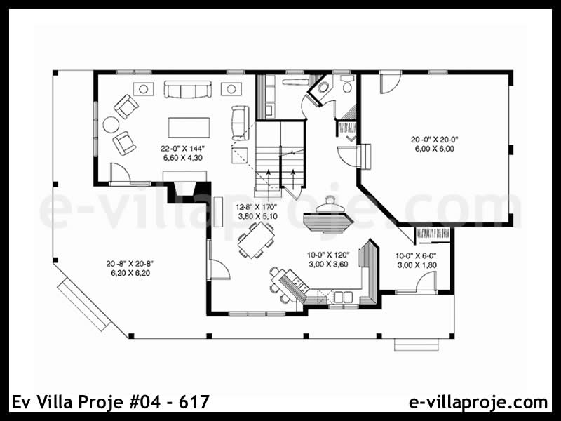 Ev Villa Proje #04 – 617 Ev Villa Projesi Model Detayları