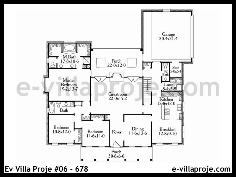 Ev Villa Proje #06 – 678 Ev Villa Projesi Model Detayları