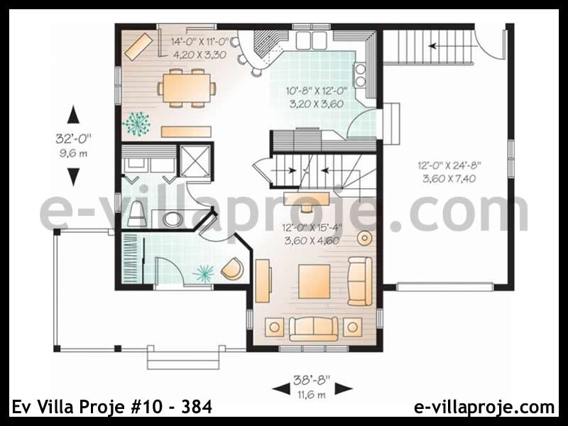 Ev Villa Proje #10 – 384 Ev Villa Projesi Model Detayları