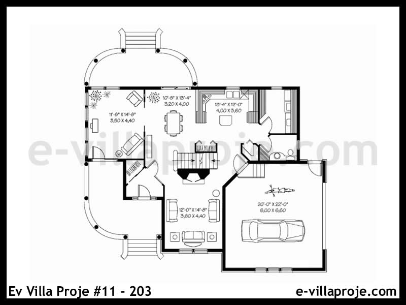 Ev Villa Proje #11 – 203 Ev Villa Projesi Model Detayları