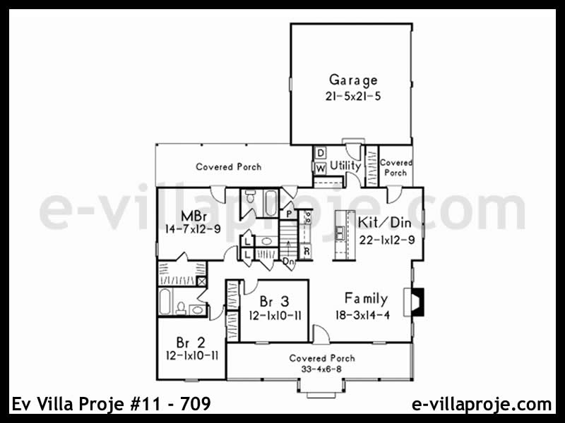 Ev Villa Proje #11 – 709 Ev Villa Projesi Model Detayları