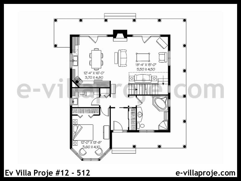 Ev Villa Proje #12 – 512 Ev Villa Projesi Model Detayları