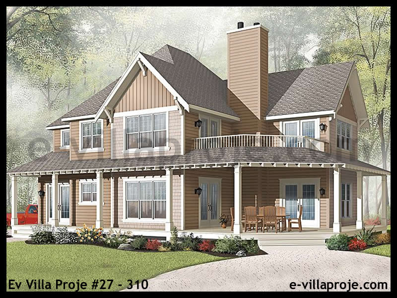 Ev Villa Proje #27 – 310 Ev Villa Projesi Model Detayları