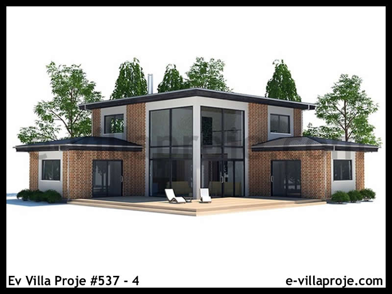 Ev Villa Proje #537 – 4 Ev Villa Projesi Model Detayları