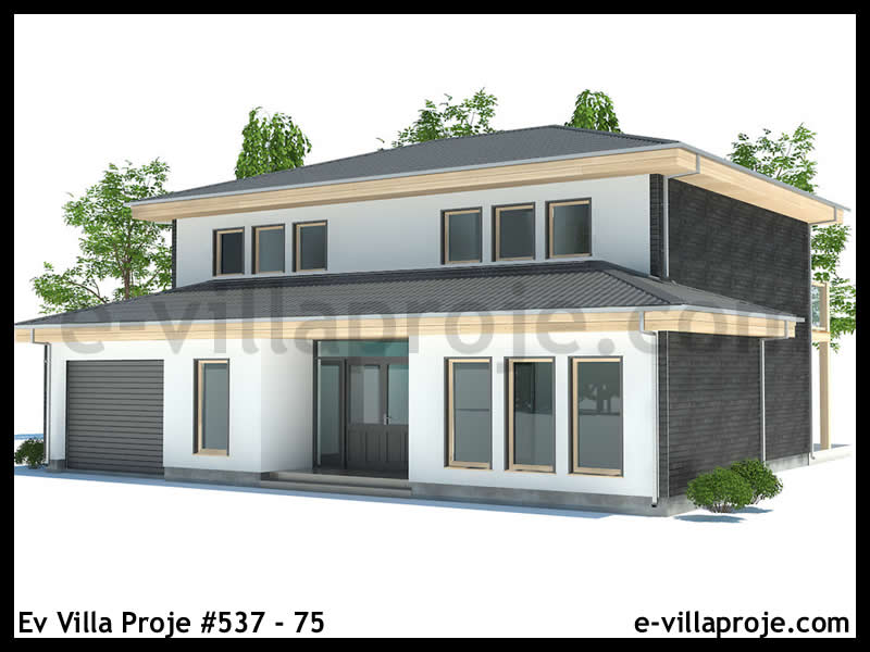 Ev Villa Proje #537 – 75 Ev Villa Projesi Model Detayları