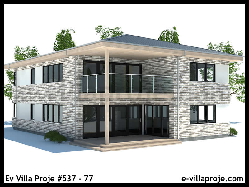 Ev Villa Proje #537 – 77 Ev Villa Projesi Model Detayları