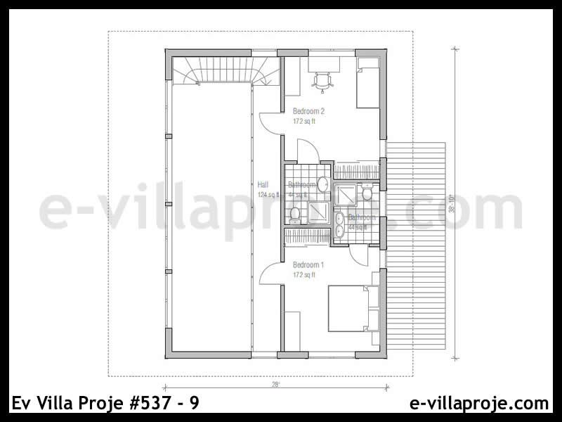 Ev Villa Proje #537 – 9 Ev Villa Projesi Model Detayları