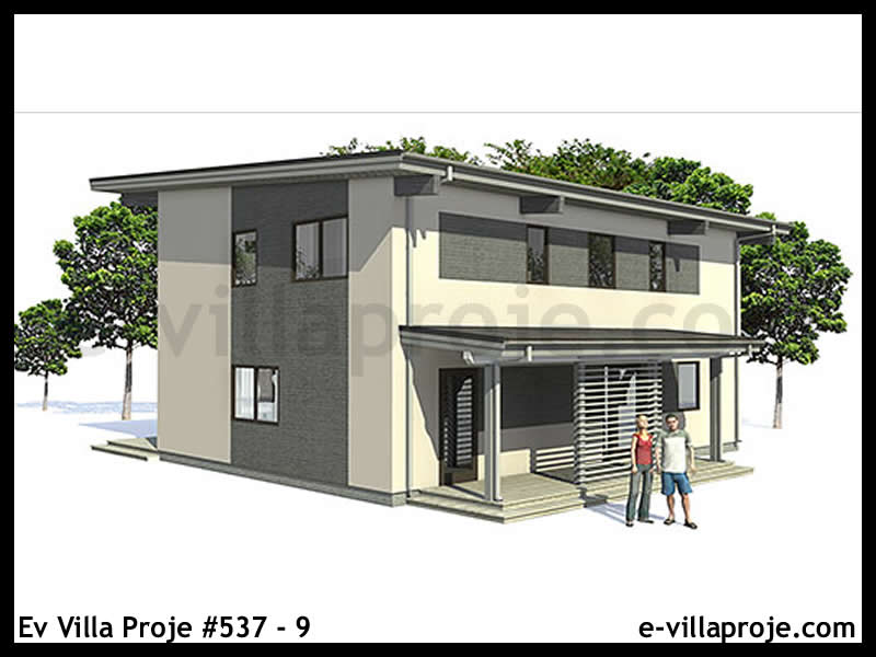 Ev Villa Proje #537 – 9 Ev Villa Projesi Model Detayları