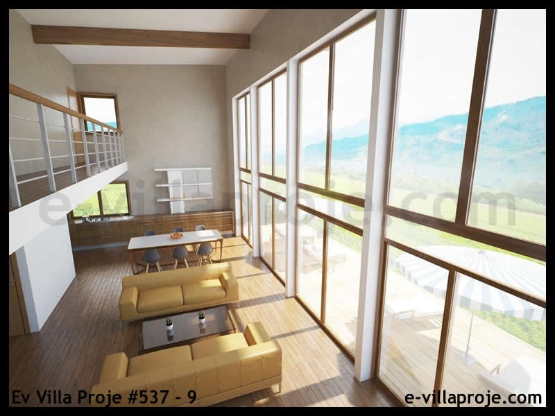 Ev Villa Proje #537 – 9 Ev Villa Projesi Model Detayları