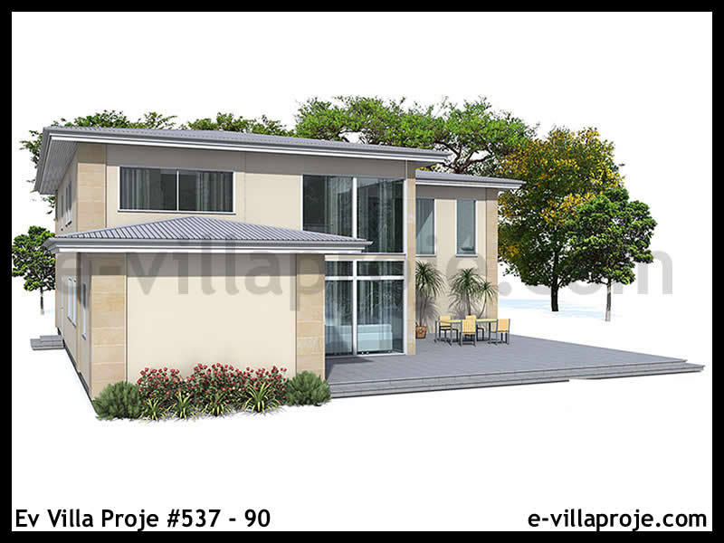 Ev Villa Proje #537 – 90 Ev Villa Projesi Model Detayları