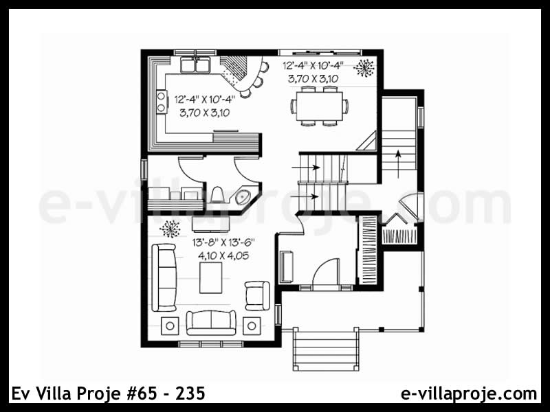 Ev Villa Proje #65 – 235 Ev Villa Projesi Model Detayları