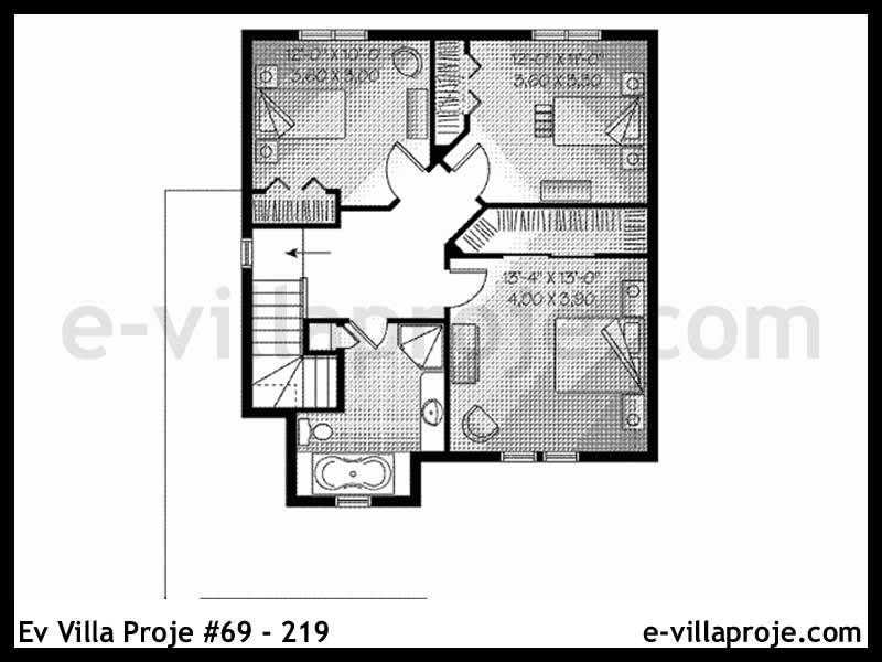 Ev Villa Proje #69 – 219 Ev Villa Projesi Model Detayları