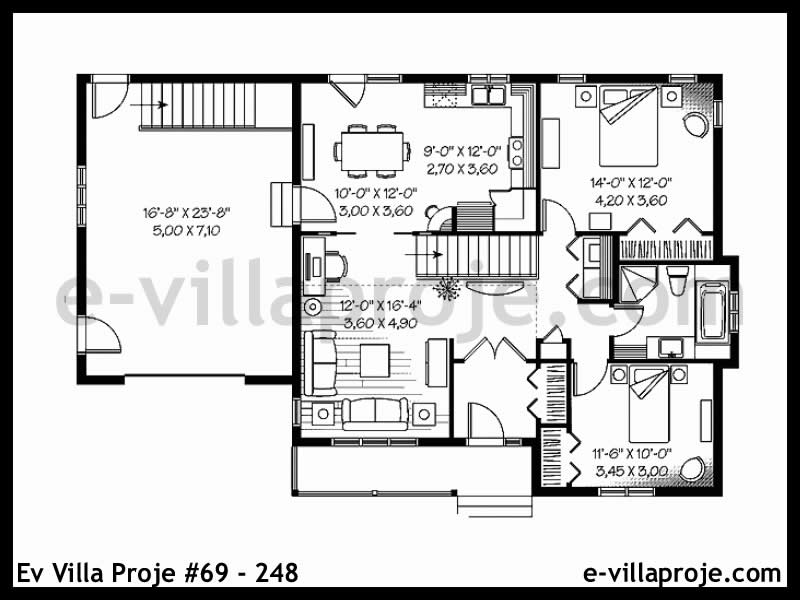 Ev Villa Proje #69 – 248 Ev Villa Projesi Model Detayları