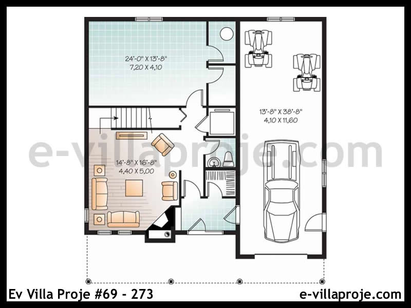 Ev Villa Proje #69 – 273 Ev Villa Projesi Model Detayları