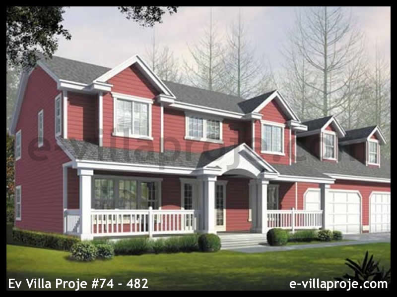 Ev Villa Proje #74 – 482 Ev Villa Projesi Model Detayları