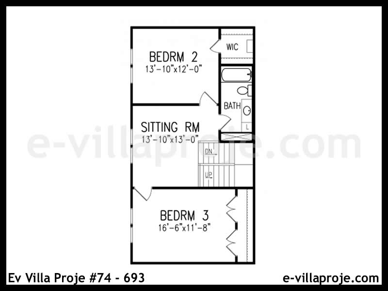 Ev Villa Proje #74 – 693 Ev Villa Projesi Model Detayları