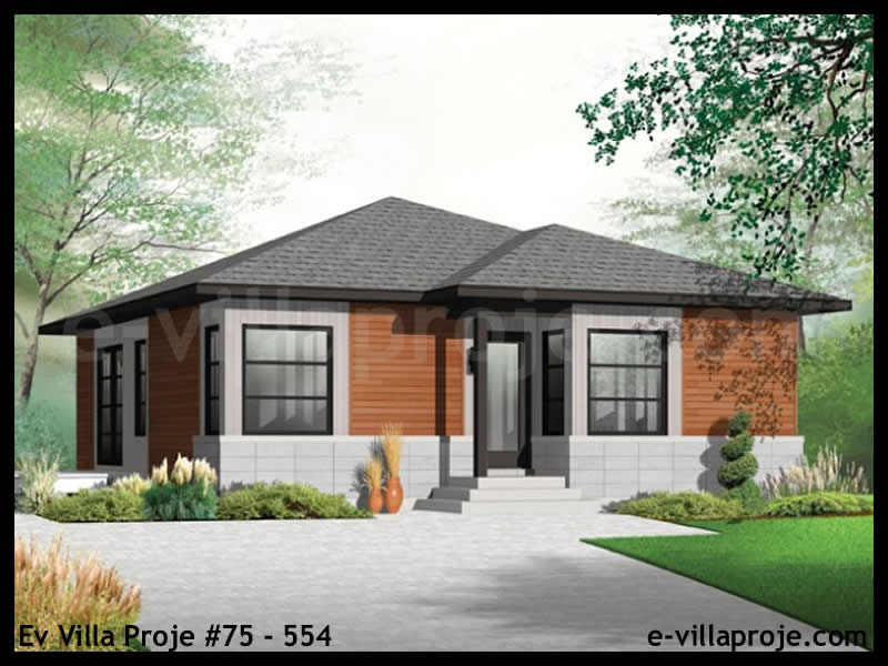 Ev Villa Proje #75 – 554 Ev Villa Projesi Model Detayları