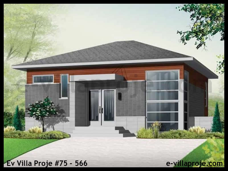 Ev Villa Proje #75 – 566 Ev Villa Projesi Model Detayları