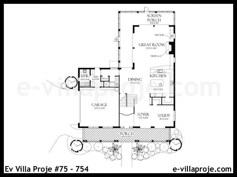 Ev Villa Proje #75 – 754 Ev Villa Projesi Model Detayları