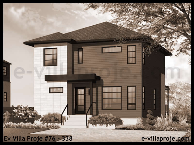 Ev Villa Proje #76 – 338 Ev Villa Projesi Model Detayları