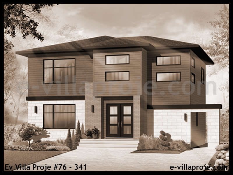 Ev Villa Proje #76 – 341 Ev Villa Projesi Model Detayları