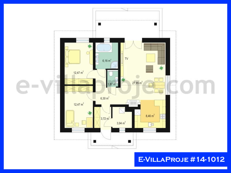 Ev Villa Proje #14 – 1012 Ev Villa Projesi Model Detayları