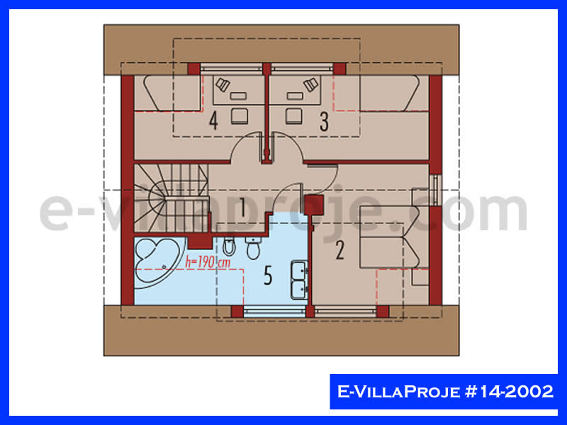 Ev Villa Proje #14 – 2002 Ev Villa Projesi Model Detayları