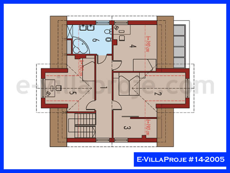 Ev Villa Proje #14 – 2005 Ev Villa Projesi Model Detayları