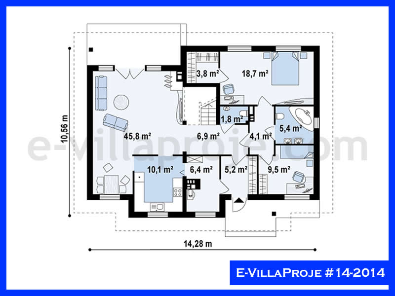 Ev Villa Proje #14 – 2014 Ev Villa Projesi Model Detayları