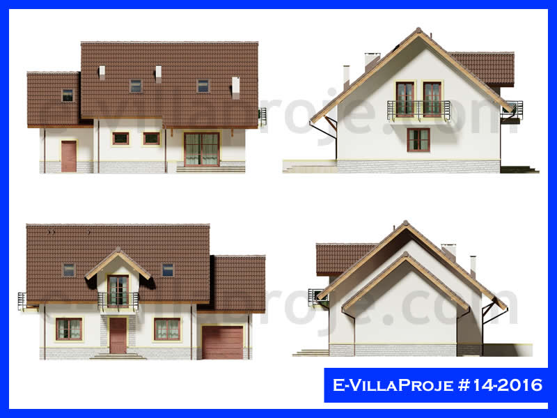 Ev Villa Proje #14 – 2016 Ev Villa Projesi Model Detayları