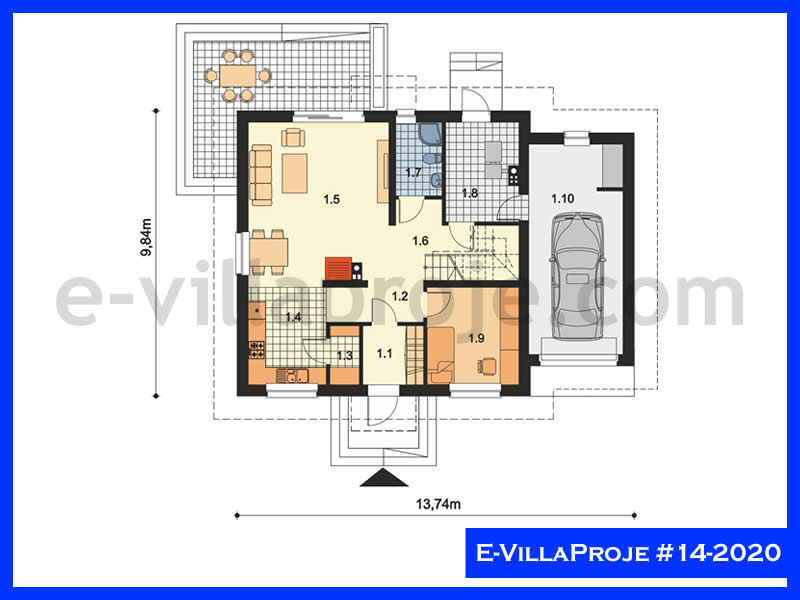 Ev Villa Proje #14 – 2020 Ev Villa Projesi Model Detayları