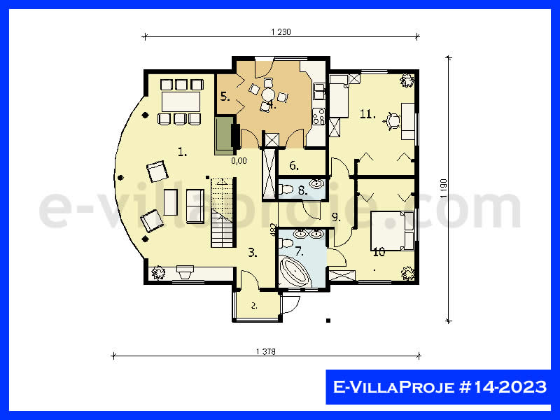 Ev Villa Proje #14 – 2023 Ev Villa Projesi Model Detayları