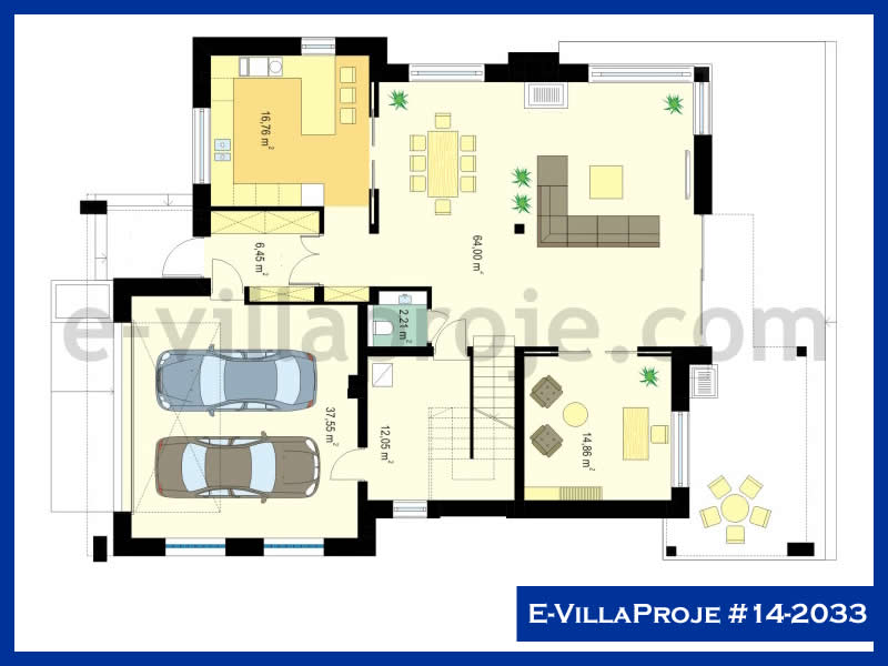 Ev Villa Proje #14 – 2033 Ev Villa Projesi Model Detayları