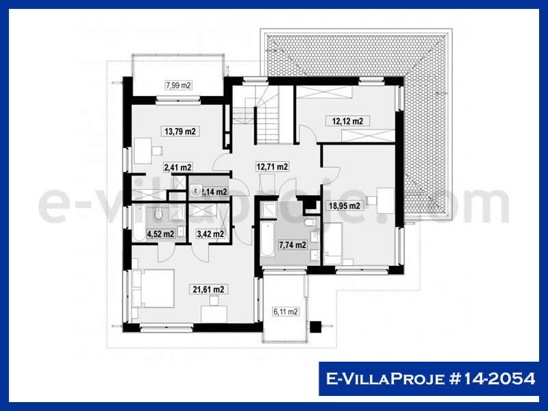 E-VillaProje #14-2054 Ev Villa Projesi Model Detayları