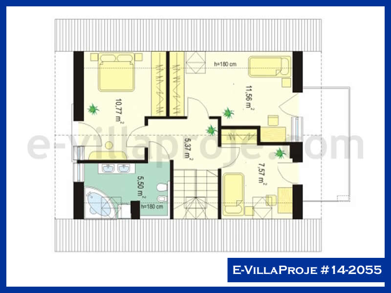 E-VillaProje #14-2055 Ev Villa Projesi Model Detayları