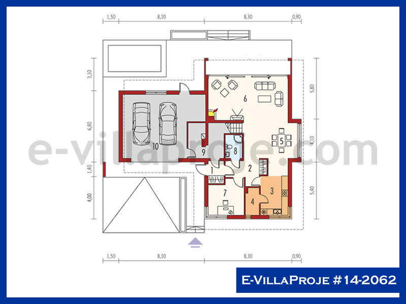 E-VillaProje #14-2062 Ev Villa Projesi Model Detayları