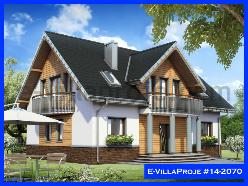 E-VillaProje #14-2070 Ev Villa Projesi Model Detayları