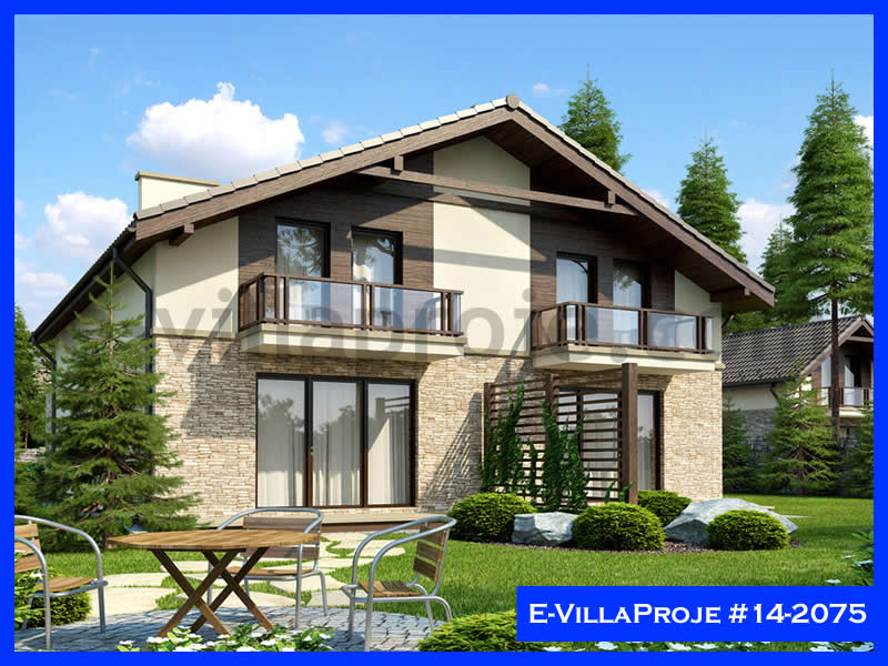 E-VillaProje #14-2075 Ev Villa Projesi Model Detayları