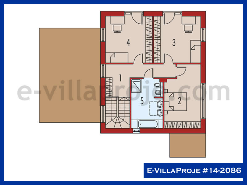 E-VillaProje #14-2086 Ev Villa Projesi Model Detayları