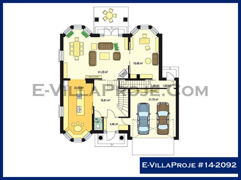 E-VillaProje #14-2092 Ev Villa Projesi Model Detayları